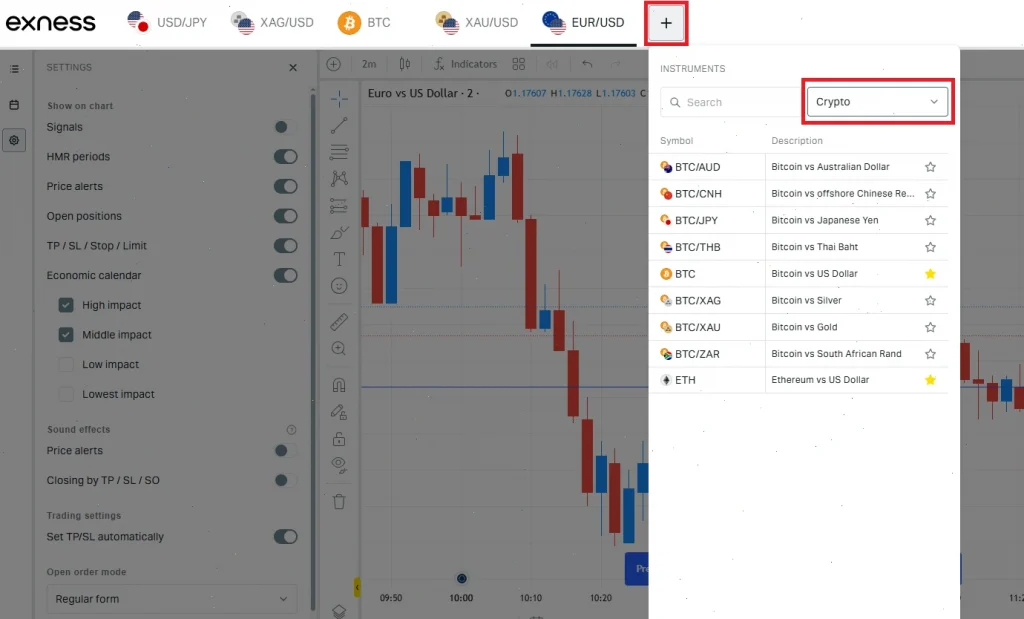 crypto broker exness