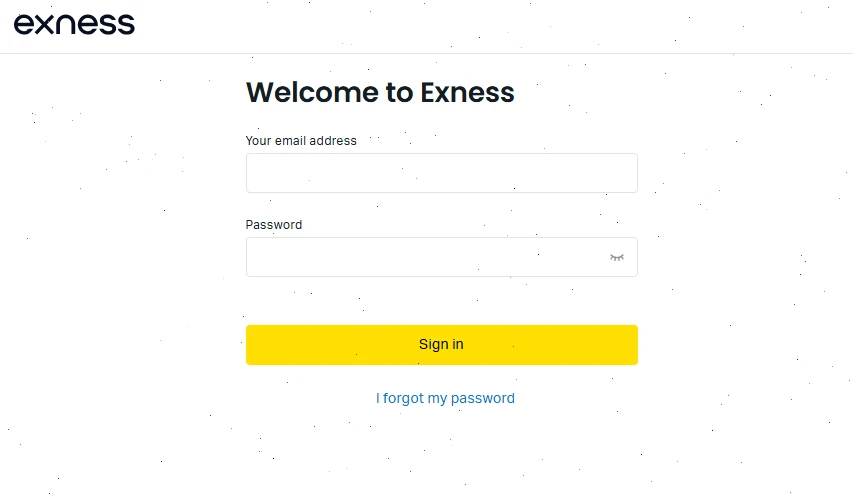 login exness